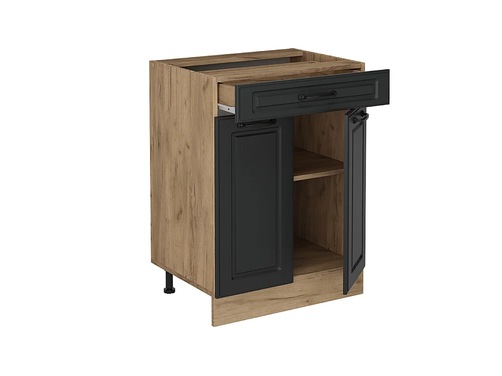 Køkkenskab antracit landhus 60x46x81.6 r-line