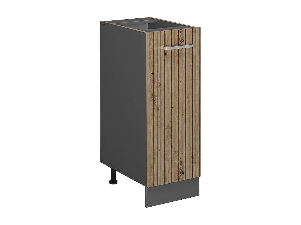 Armario de farmacia roble artesanal 30x46x81.6 r-line