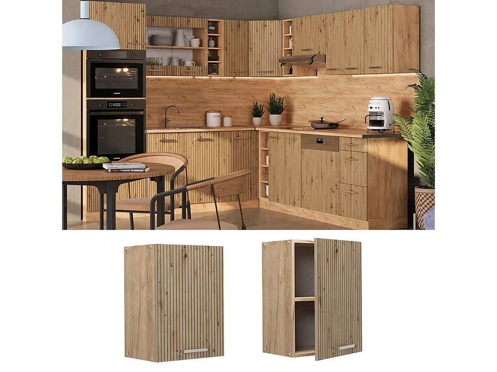 Armario colgante roble artesanal 45x31x60 r-line