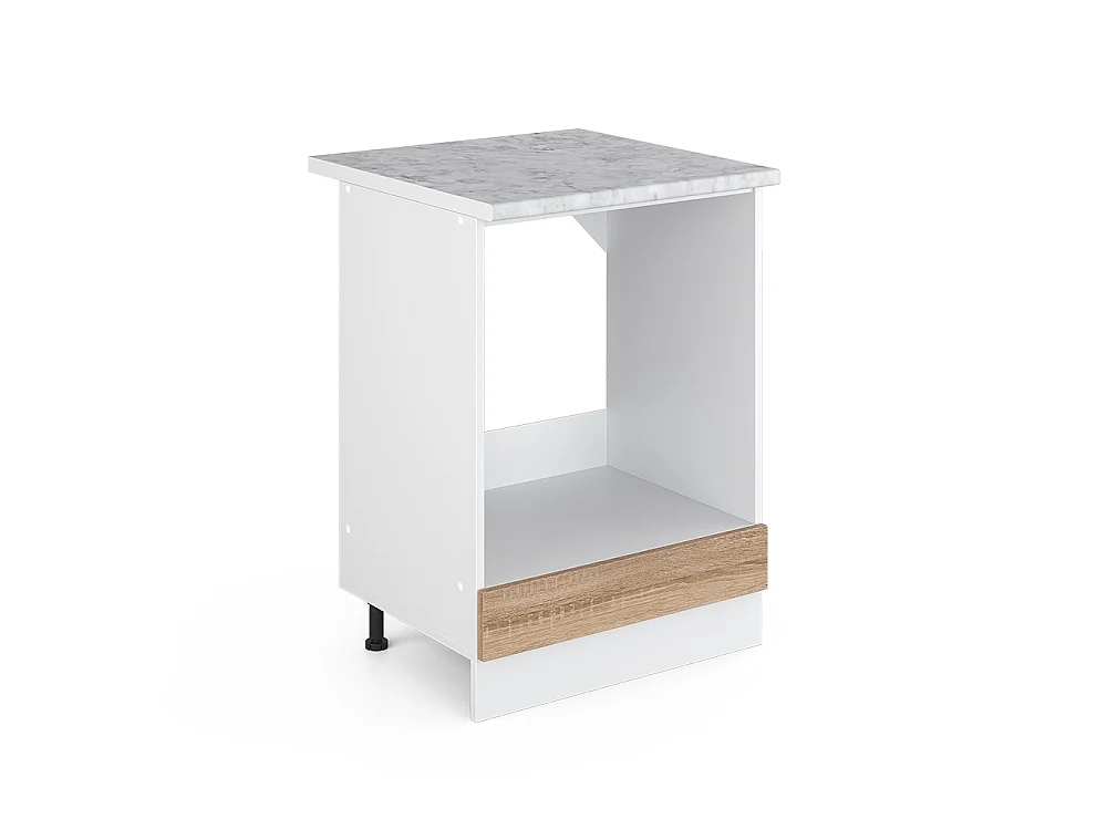 Spiskonverteringsskåp sonoma 60x60x81.6 r-line