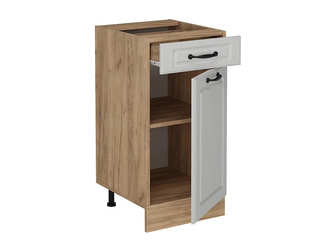 Meuble cuisine blanc campagne 40x46x81.6 r-line