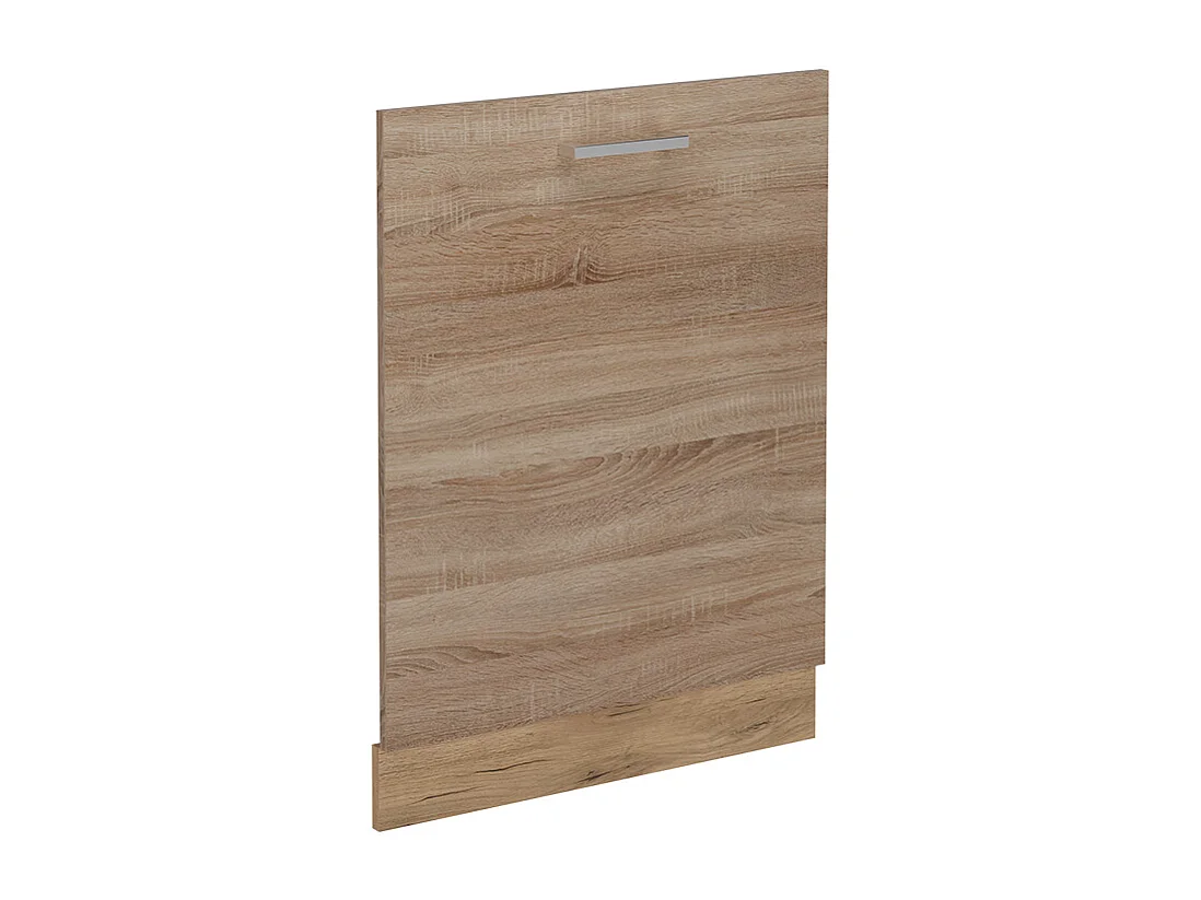Façade de lave-vaisselle sonoma 60x1.6x81.8 r-line