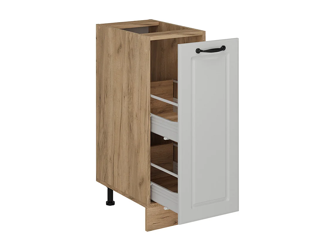 Meuble de cuisine blanc campagne 30x46x81.6 r-line