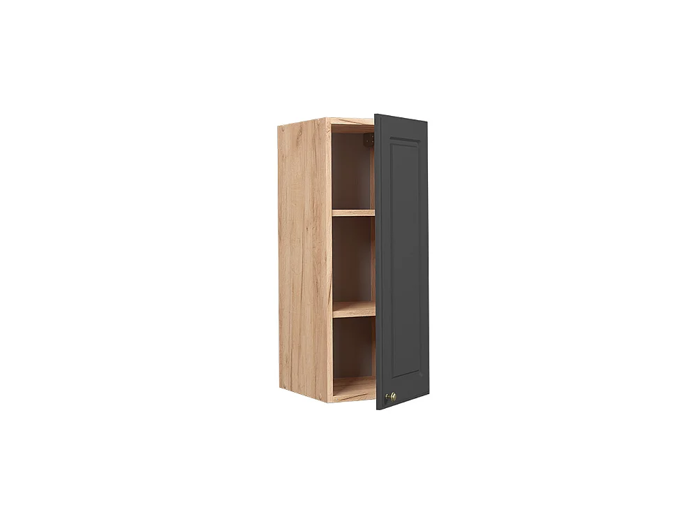 Elément haut de cuisine anthracite-or 30x34.1x72 fame-line