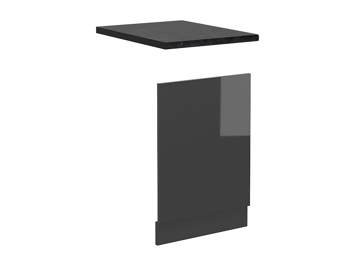 Panel frontal antracita alto brillo 45x1.6x57.2 r-line