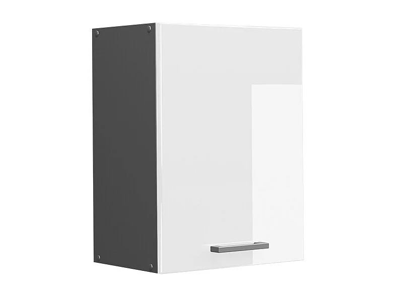 Elément haut de cuisine blanc haute brillance 45x31x60 r-line