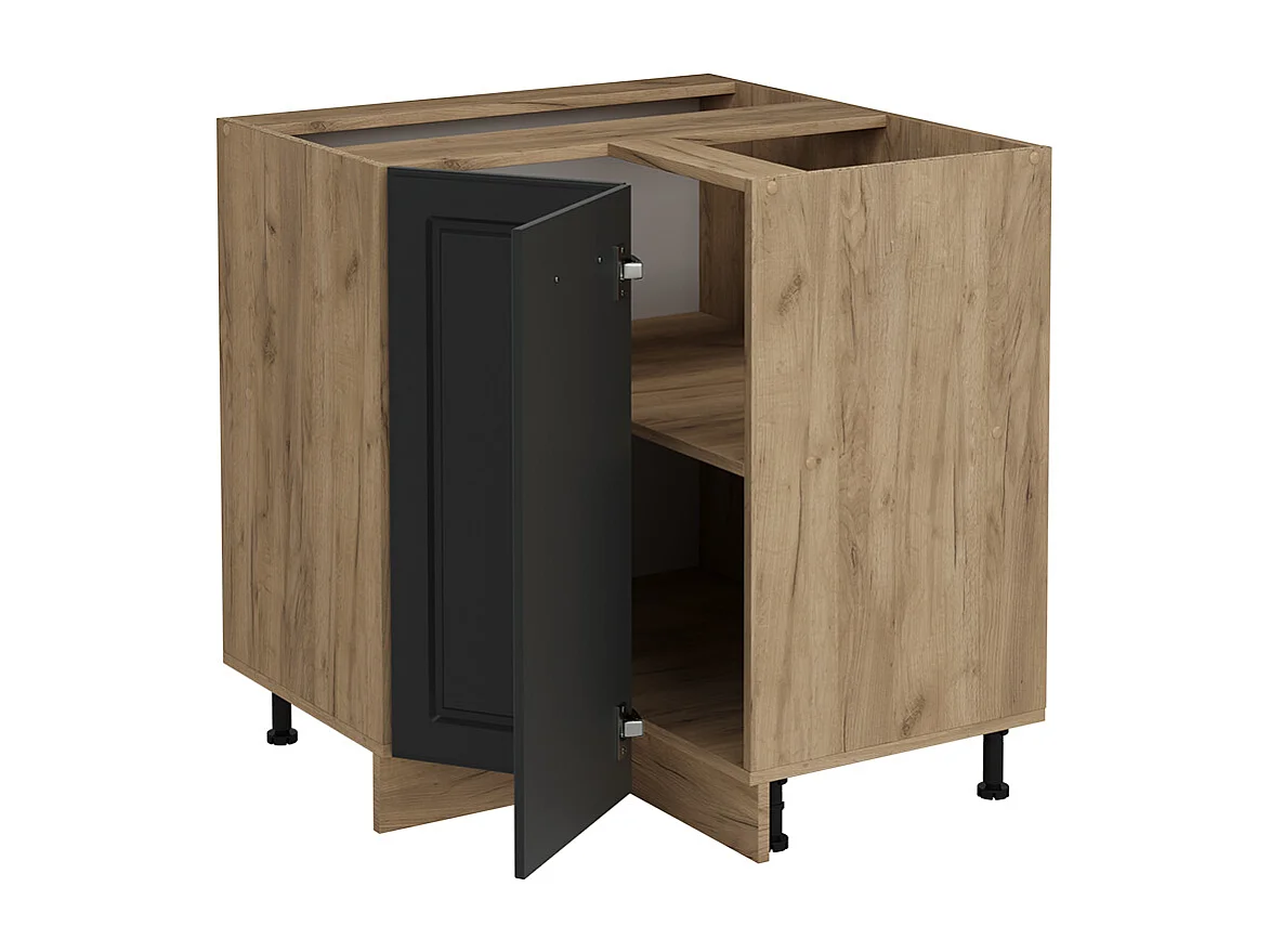 Mobile ad angolo cucina antracite casa di campagna 75.6x46x81.6 r-line