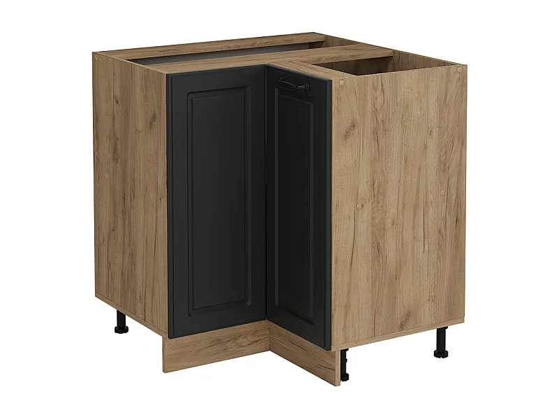 Hoekkast antraciet landhuis 75.6x46x81.6 r-line