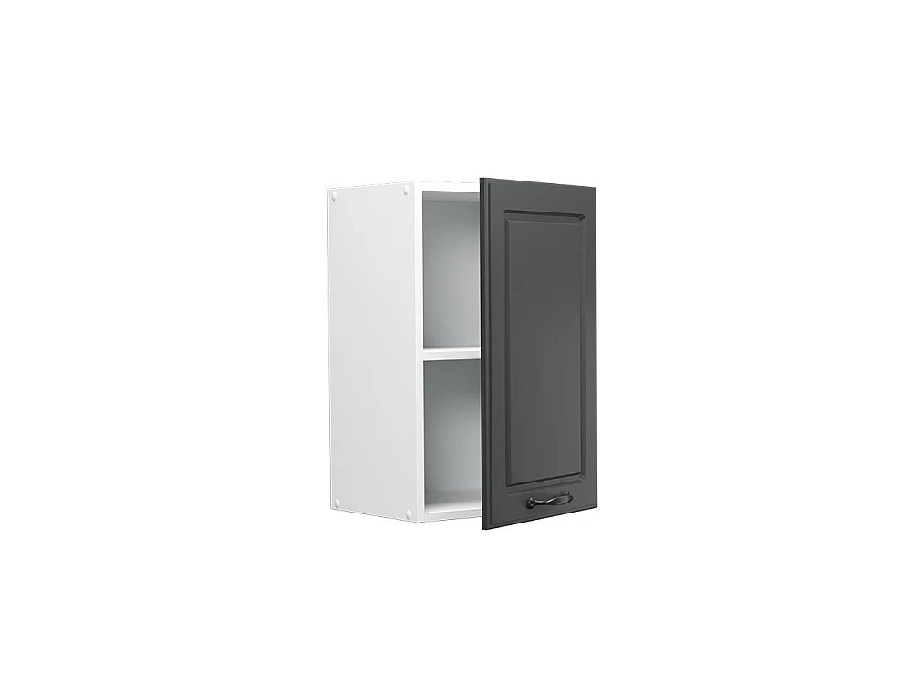 Elément haut de cuisine anthracite campagne 40x31x60 r-line