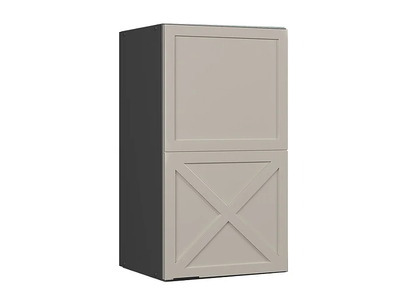 Elément haut de cuisine grisbeige 40x34.1x72 fame-line