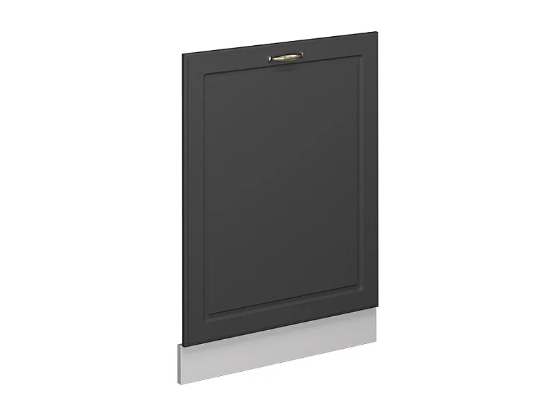 Façade de lave-vaisselle anthracite-or 60x1.6x81.8 fame-line