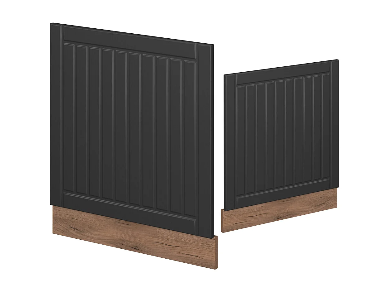 Façade gris foncé 60x1.6x67.4 fame-line