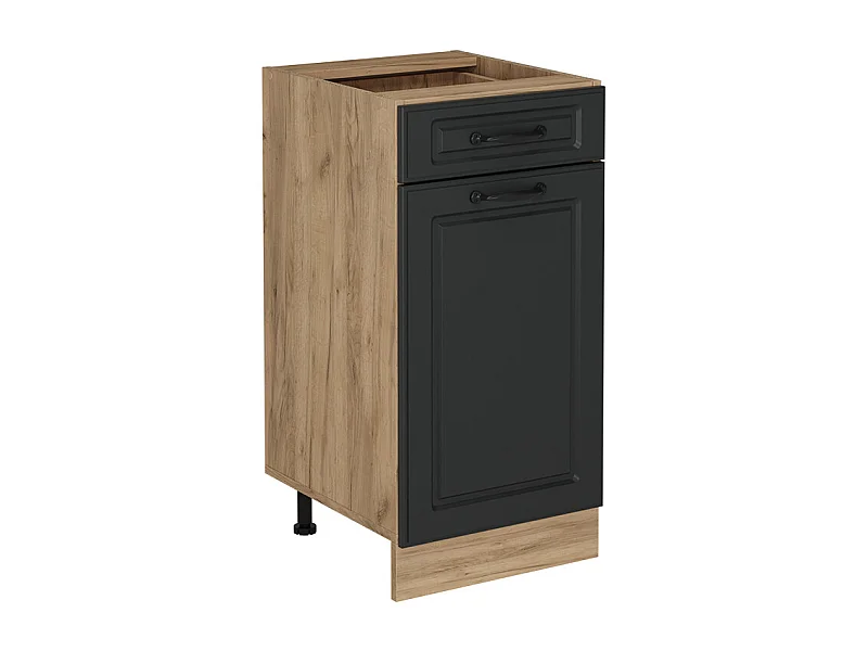 Mobiletto base per cucina antracite casa di campagna 40x46x81.6 r-line