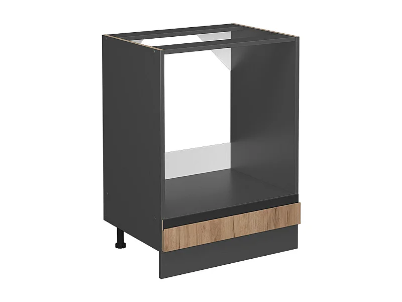 Armario para horno empotrado roble dorado 60x46x81.6 r-line