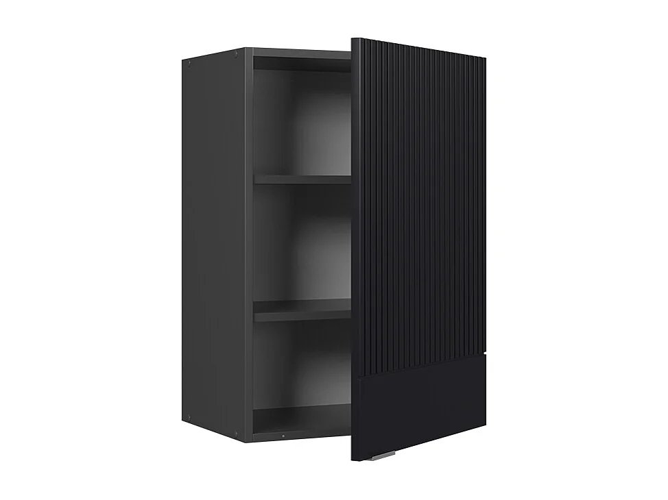 Pensile da cucina nero a righe 50x34.1x72 fame-line