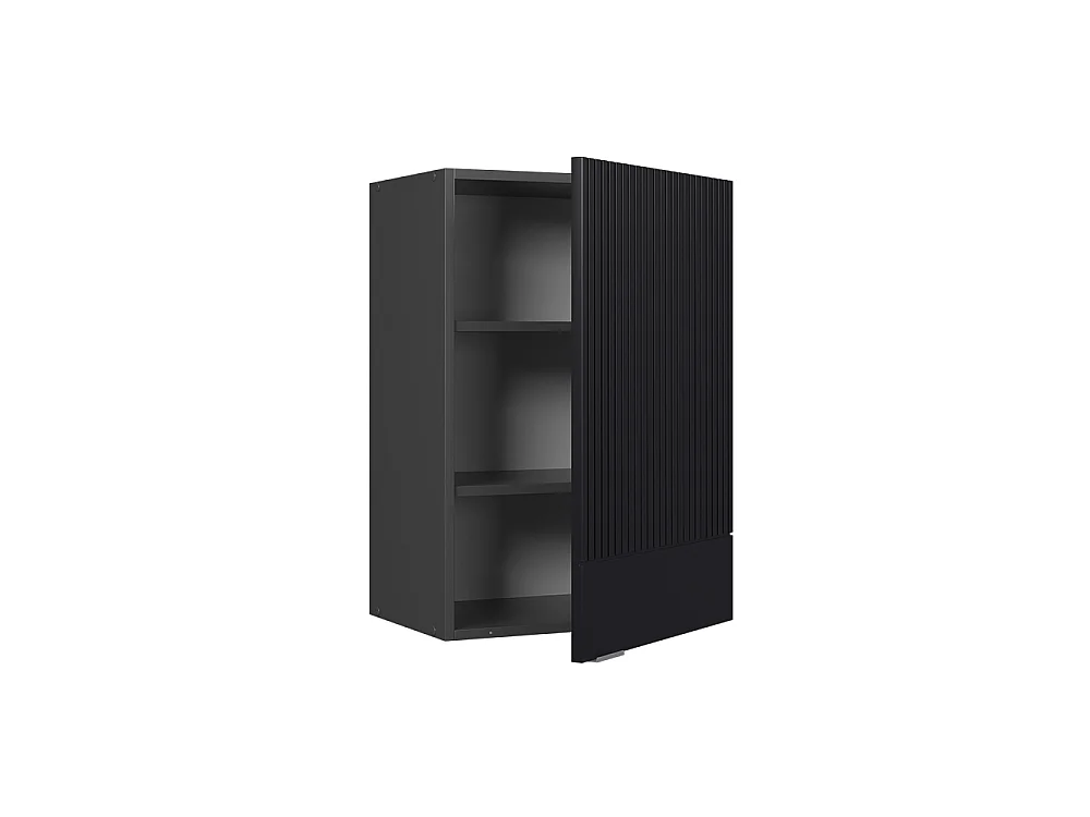 Wall cabinet black striped 50x34.1x72 fame-line