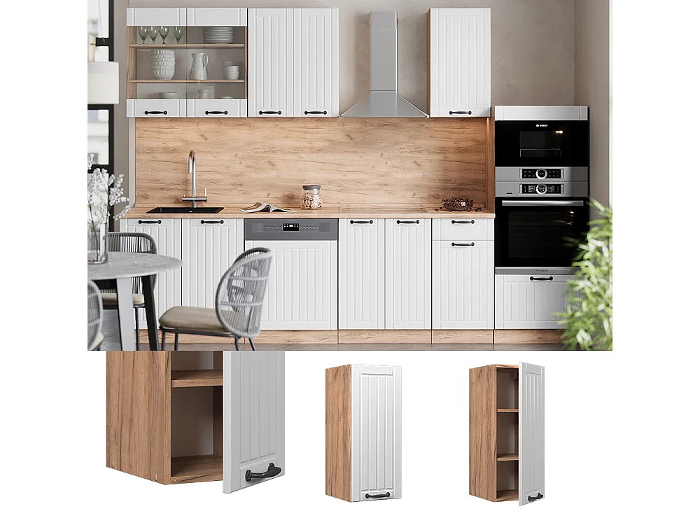 Armario colgante blanco casa de campo 30x34.1x72 fame-line