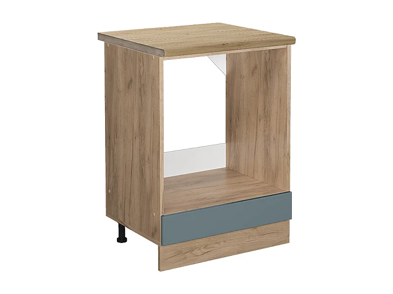 Meuble pour four bleu-gris 60x60x81.6 r-line
