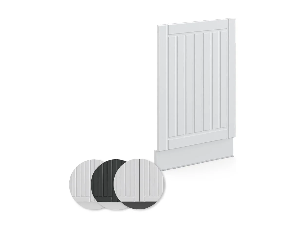 Panel frontal blanco casa de campo 45x1.6x67.4 fame-line