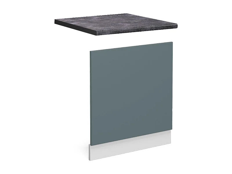 Panel frontal gris azulado 60x1.6x57.2 r-line