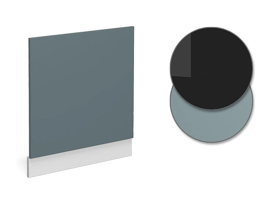 Panel frontal gris azulado 60x1.6x57.2 r-line