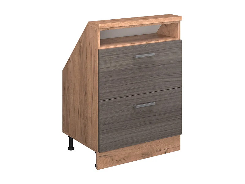 Meuble sous pente gris noble 60x46x81.6 r-line