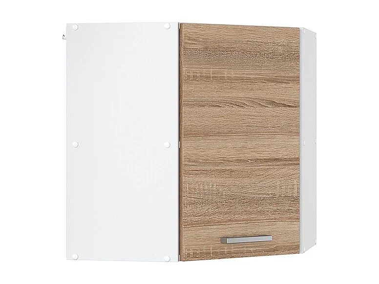 Armario colgante de esquina sonoma 57x34.1x60 r-line