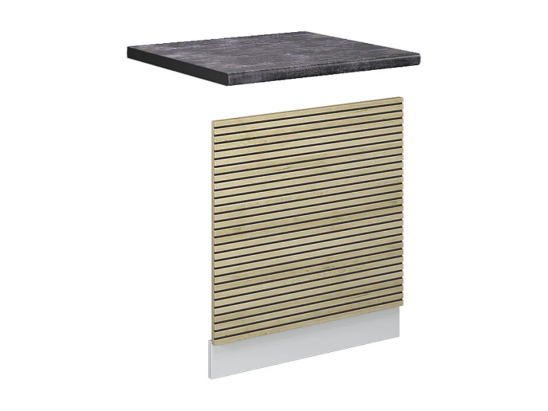 Panel frontal panel de roble 60x1.6x67.4 fame-line