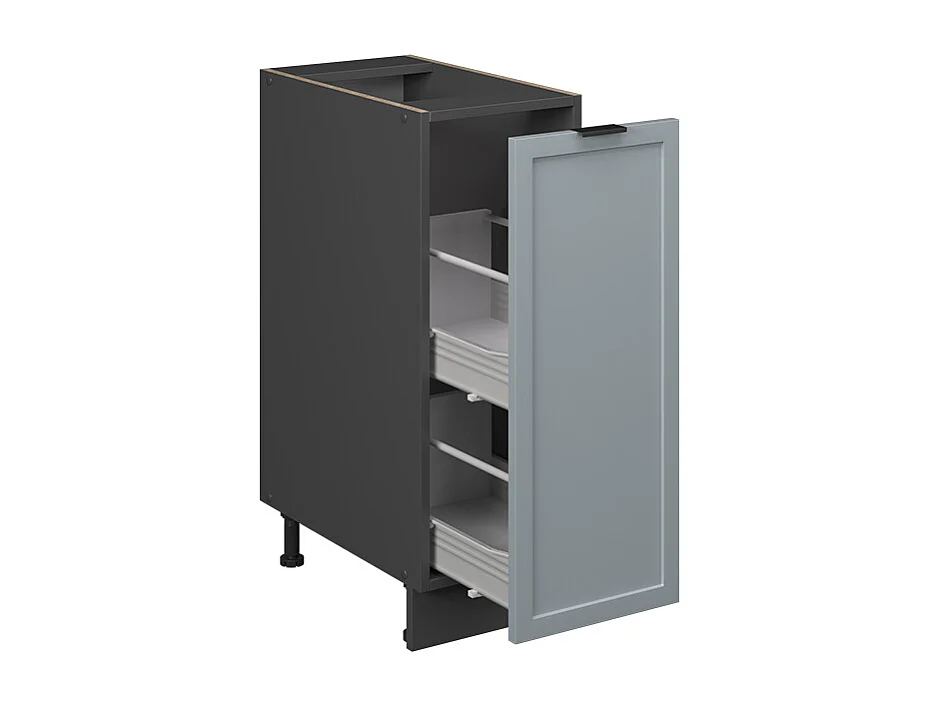 Apothekerschrank hellblau-grau 30x51.6x82 fame-line