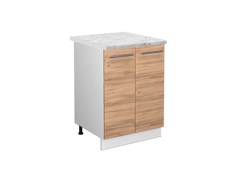Mobiletto base cucina Rovere dorato 60x60x82 fame-line
