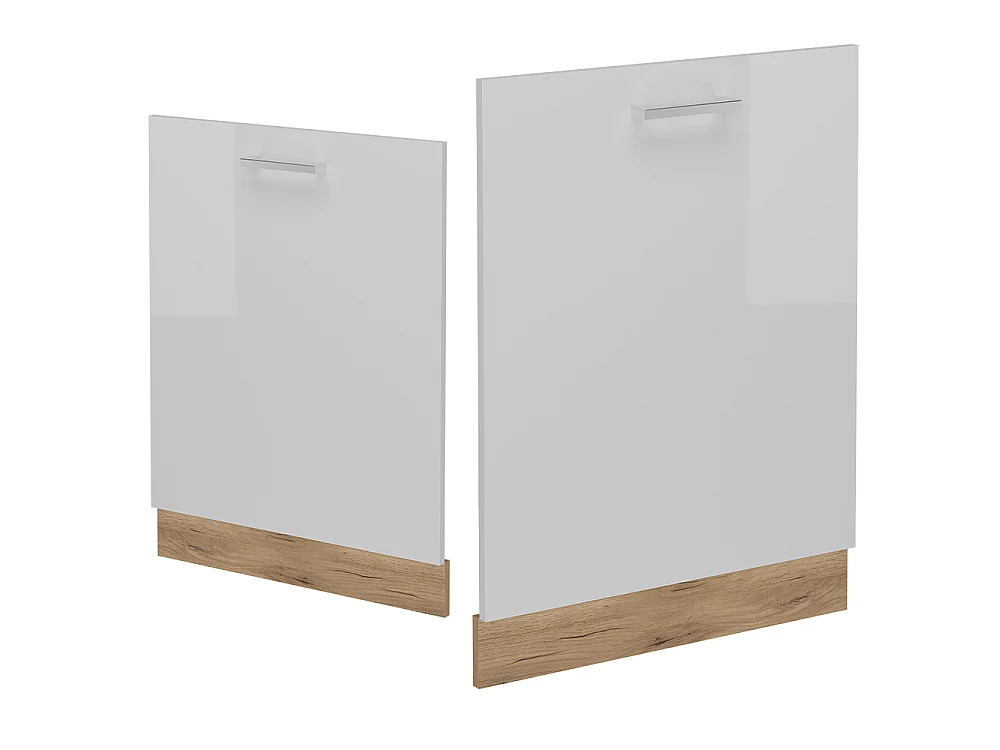 Front panel white high gloss 60x1.6x81.8 r-line