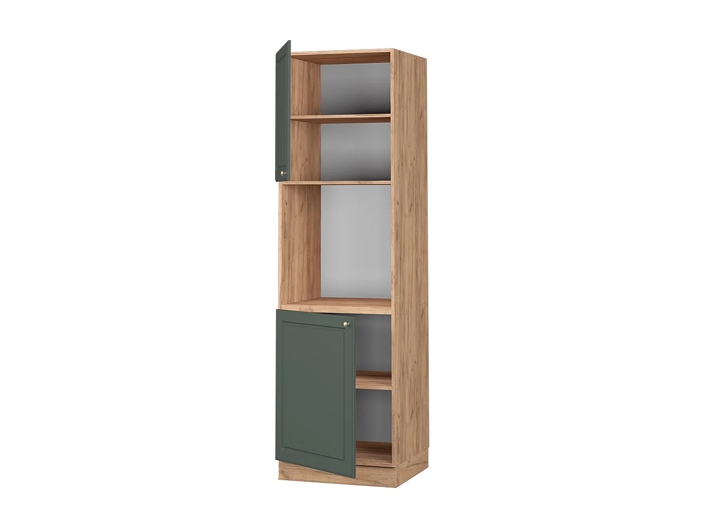 Meuble pour four vert or campagne 60x58x206.8 fame-line