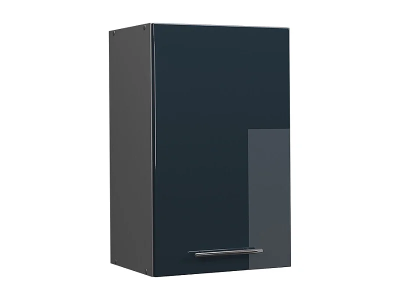 Armario colgante azul oscuro alto brillo 45x34.1x72 fame-line