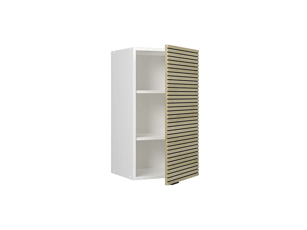 Wall cabinet oak panel 40x34.1x72 fame-line