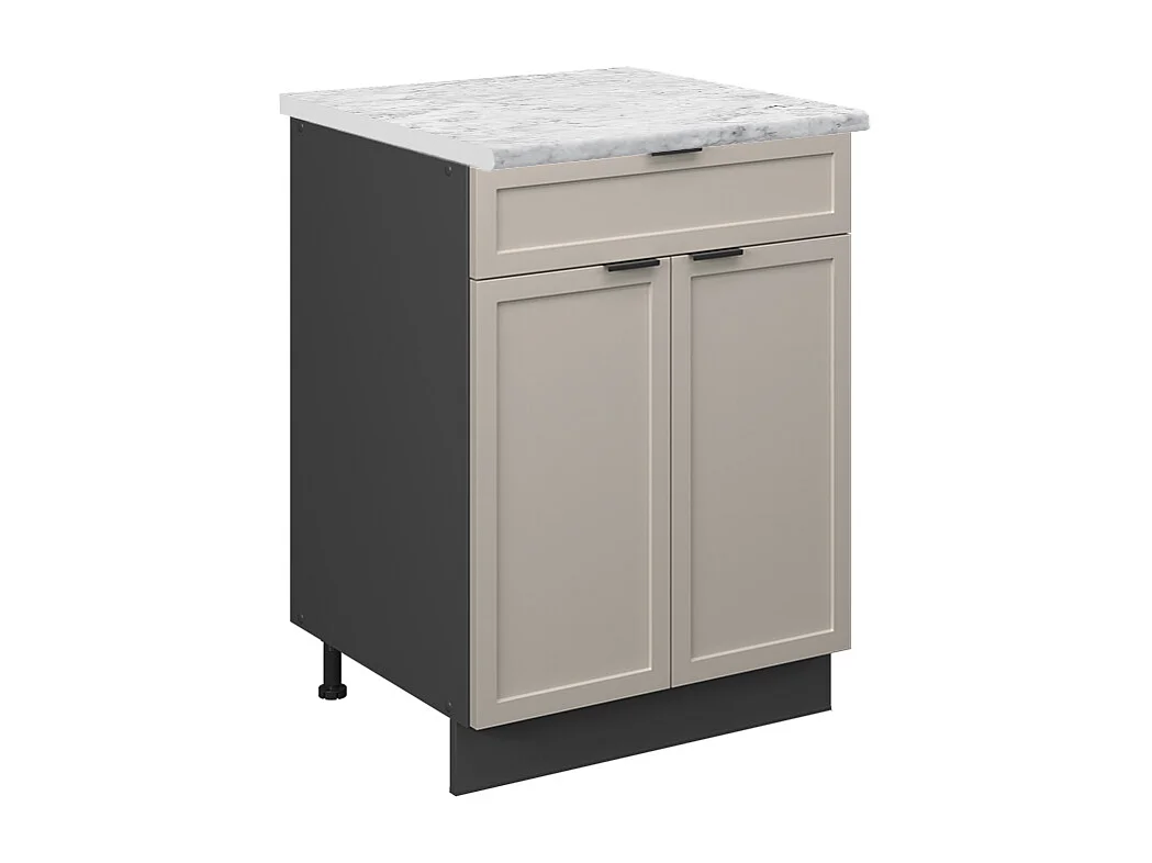 Küchenunterschrank graubeige 60x60x82 fame-line