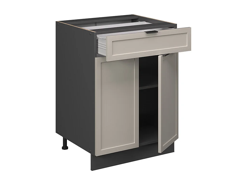 Küchenunterschrank graubeige 60x60x82 fame-line