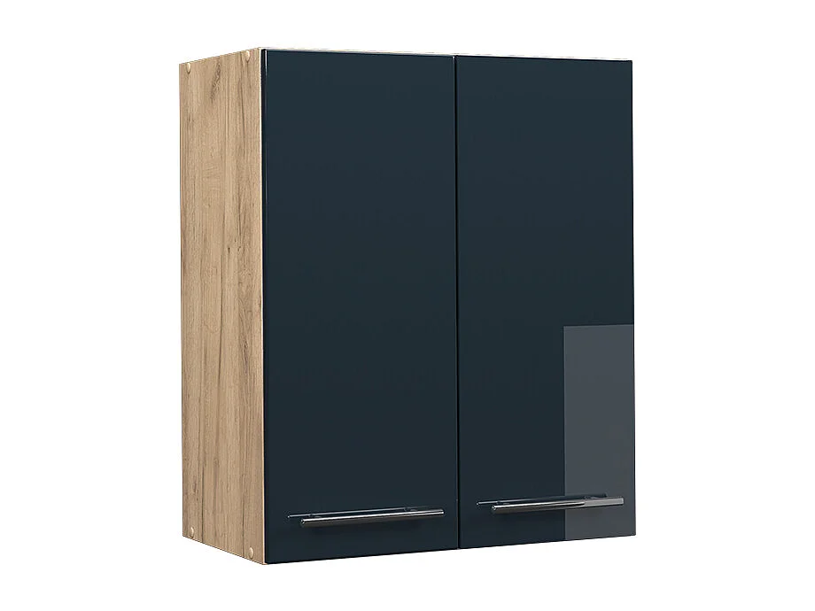 Pensile da cucina blu scuro lucido 60x34.1x72 fame-line
