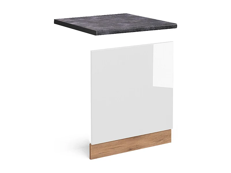 Panel frontal blanco alto brillo 60x1.6x57.2 r-line