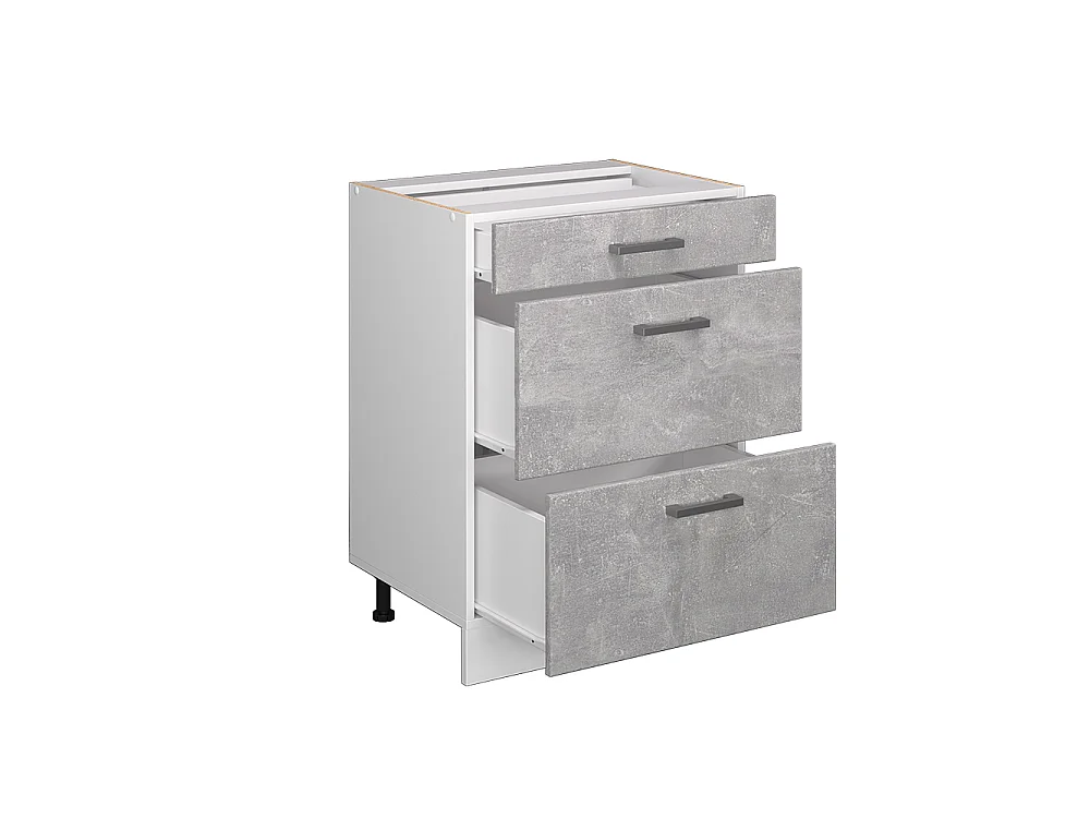 Szafka dolna do kuchni beton 60x60x81.6 r-line