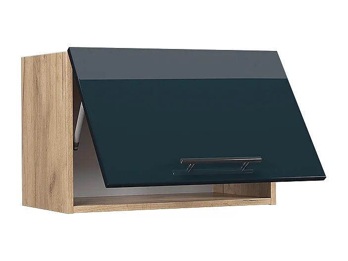 Pensile da cucina blu scuro lucido 60x34.1x40 fame-line