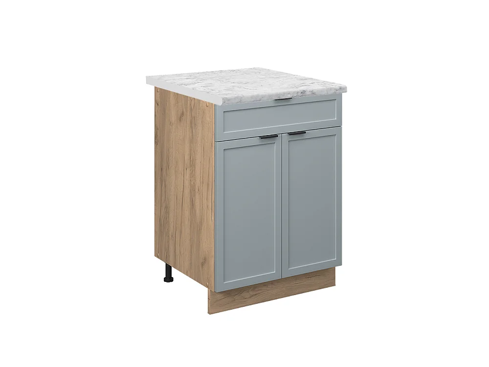 Küchenunterschrank hellblau-grau 60x60x82 fame-line