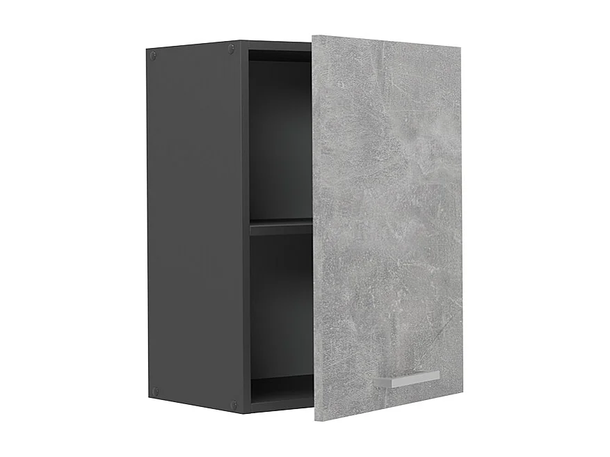 Armario colgante hormigón 45x31x60 r-line