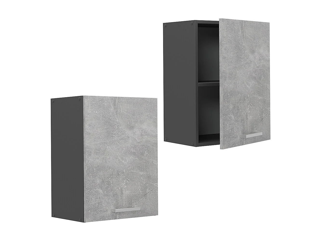 Armario colgante hormigón 45x31x60 r-line