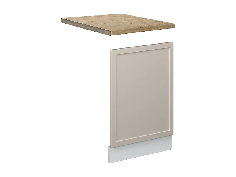 Façade grisbeige 45x1.6x67.4 fame-line