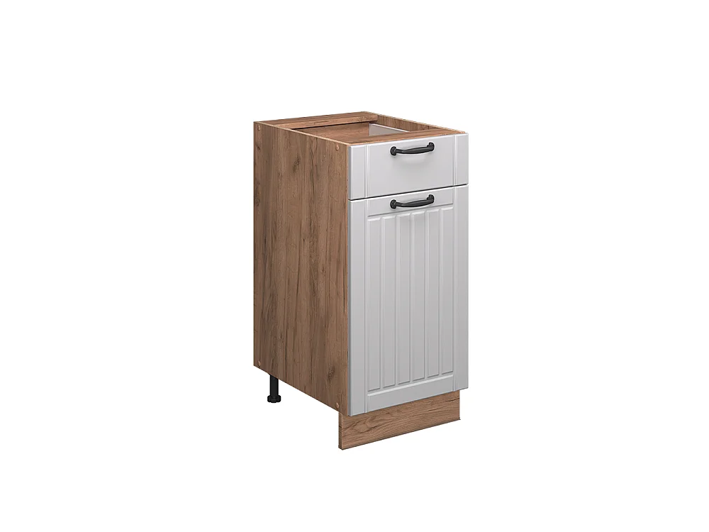Meuble cuisine blanc campagne 40x60x82 fame-line