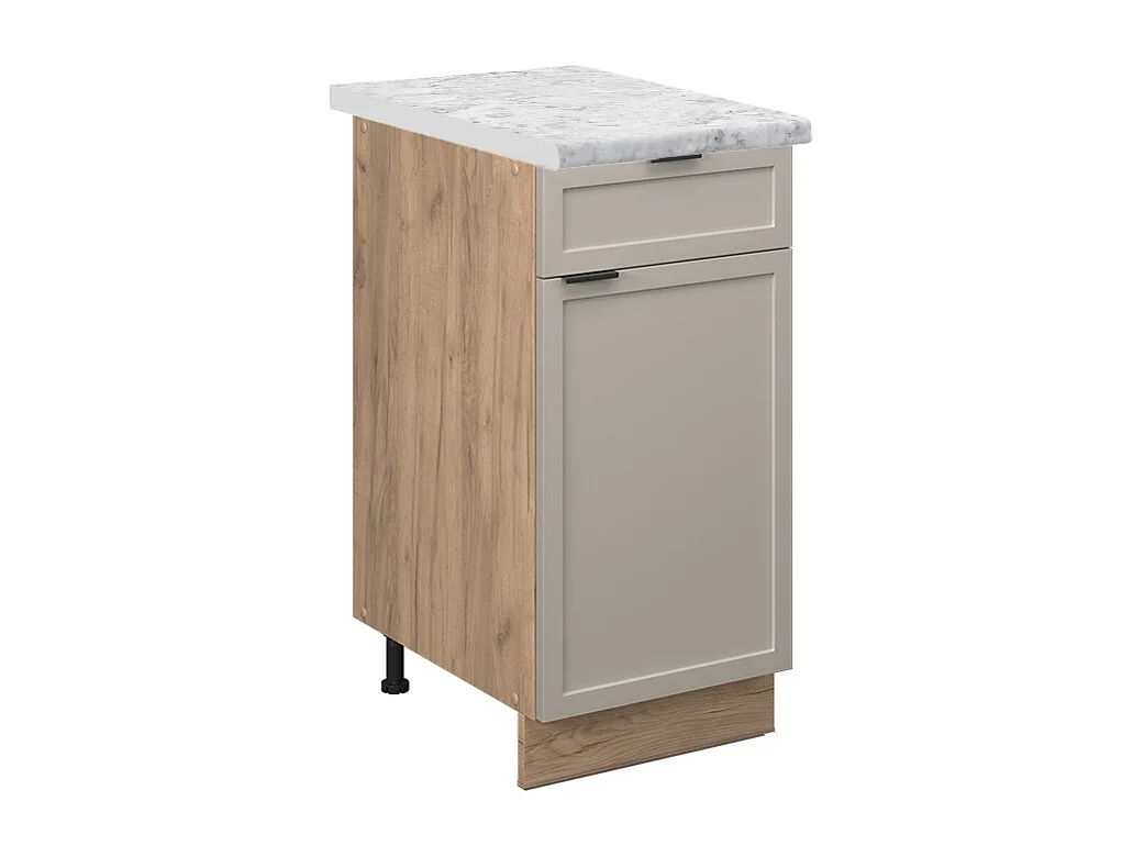 Meuble cuisine grisbeige 40x60x82 fame-line