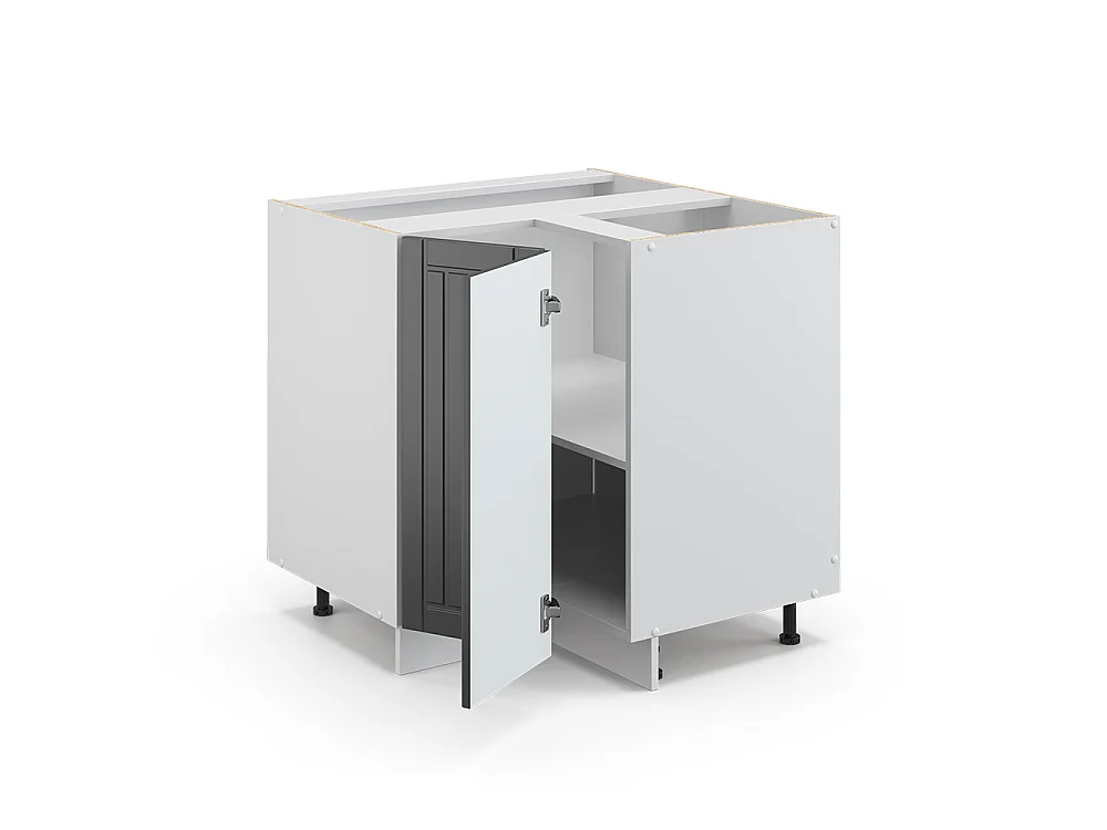 Eckunterschrank anthrazit landhaus 80.5x60x82 fame-line