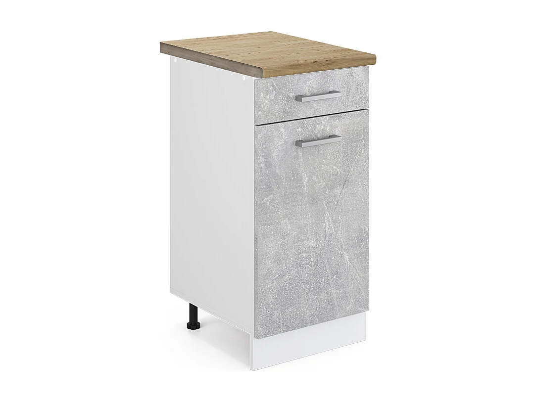 Meuble cuisine béton 40x60x81.6 r-line