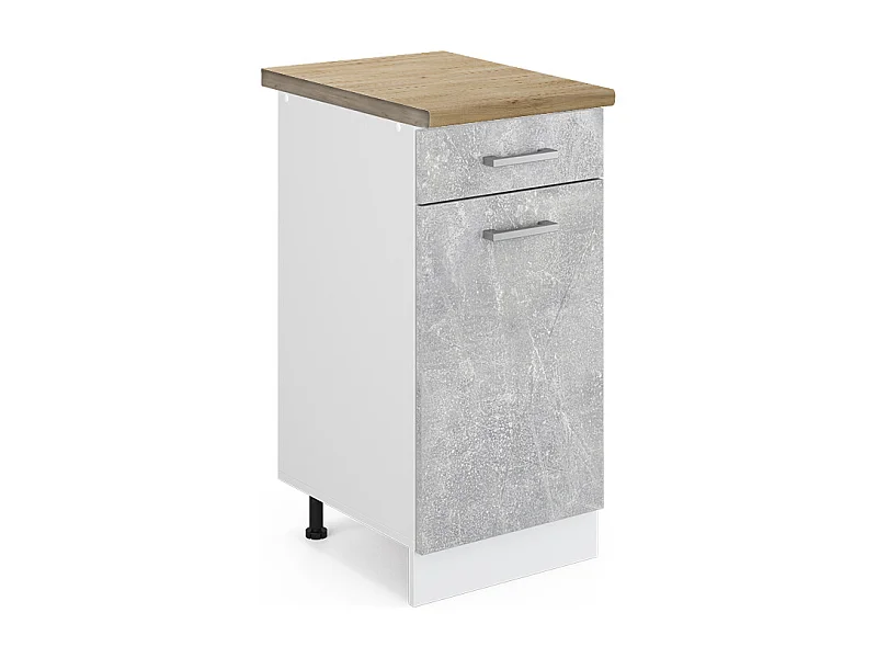 Meuble cuisine béton 40x60x81.6 r-line