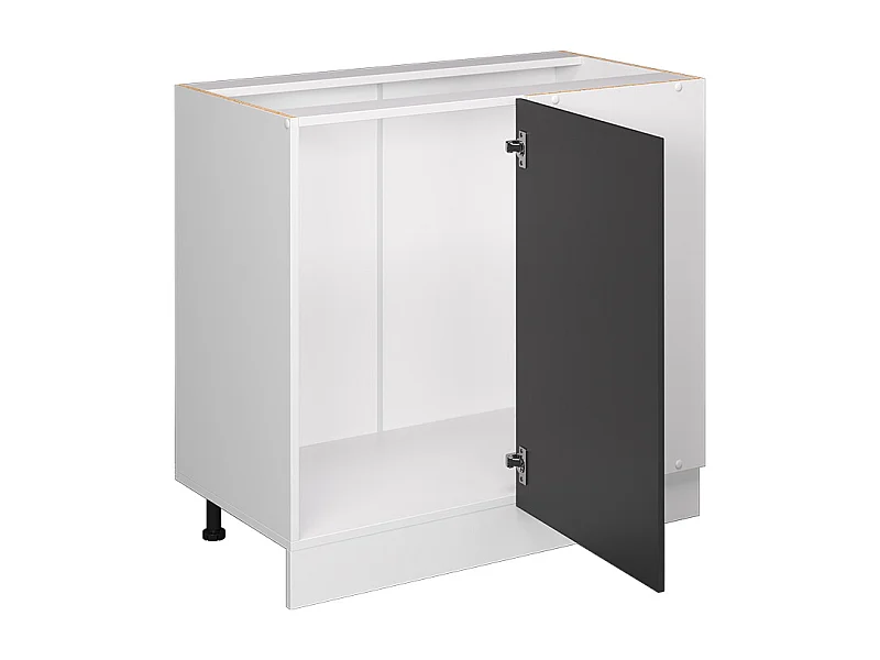 Mobile ad angolo cucina antracite casa di campagna 86x60x81.6 r-line